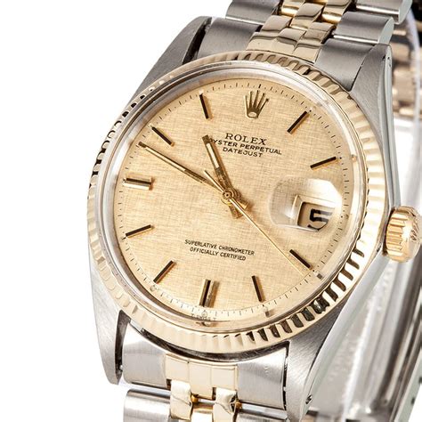 rolex datejust 1601 two tone|Rolex Datejust 1601 price.